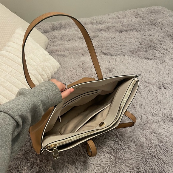 Nine West Brown Tote Bag - Picture 4 of 6